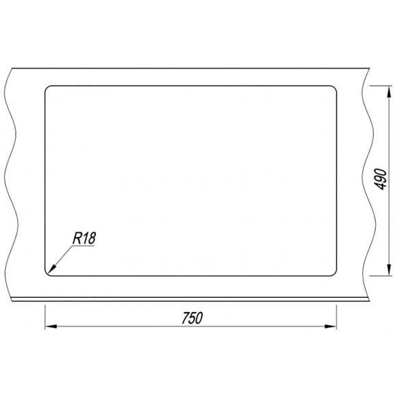 Кухонная мойка Florentina Ромия-770 20.495.E0770.102 Черная