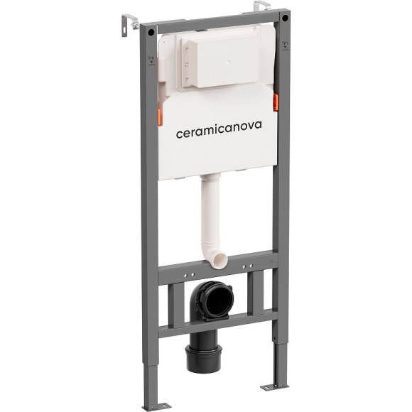 Инсталляция Ceramicanova Balance CN121002CH для унитаза с клавишей смыва Хром глянцевый Инсталляция Ceramicanova Balance CN121002CH для унитаза с клавишей смыва Хром глянцевый