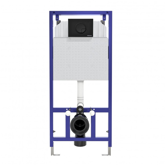 Инсталляция Berges Novum 040225 для унитаза с Черной клавишей смыва Инсталляция Berges Novum 040225 для унитаза с Черной клавишей смыва