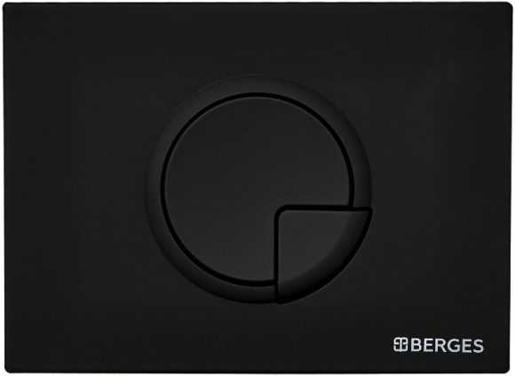 Инсталляция Berges Novum 040225 для унитаза с Черной клавишей смыва Инсталляция Berges Novum 040225 для унитаза с Черной клавишей смыва