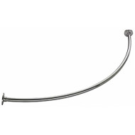 Карниз для душевого поддона 1MarKa TR 90x90 05пкр90 радиальный Хром