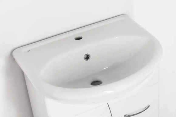 Тумба под раковину Style Line Эко Стандарт 12 55 ЛС-000010055 Белый глянец Тумба под раковину Style Line Эко Стандарт 12 55 ЛС-000010055 Белый глянец