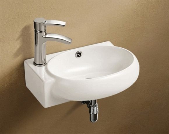 Раковина WeltWasser Aisbach 5011 L 43 10000003874 Белый глянец Раковина WeltWasser Aisbach 5011 L 43 10000003874 Белый глянец