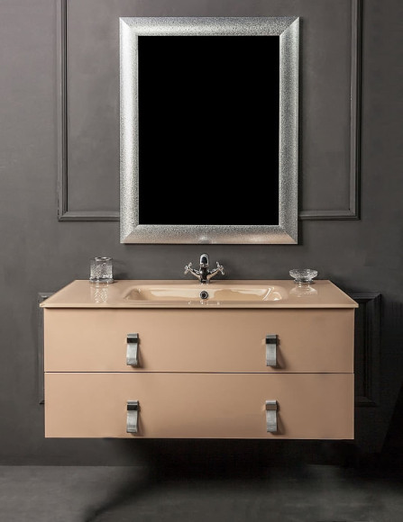 Тумба под раковину Boheme Armadi Art NeoArt 110 831-110-CP подвесная Cappucino