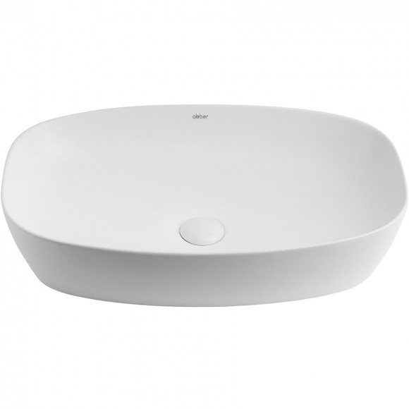 Раковина-чаша Abber Rechteck 61 AC2206MW Белая матовая Раковина-чаша Abber Rechteck 61 AC2206MW Белая матовая