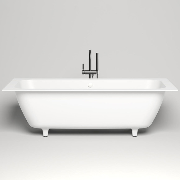 Ванна из искусственного камня Salini Orlanda Axis 190х80 103221M Белая матовая Ванна из искусственного камня Salini Orlanda Axis 190х80 103221M Белая матовая