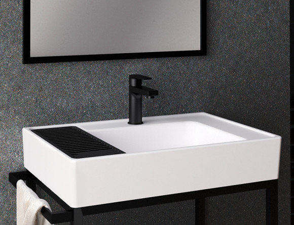 Смеситель для раковины Creavit Sharp SR1500S Черный