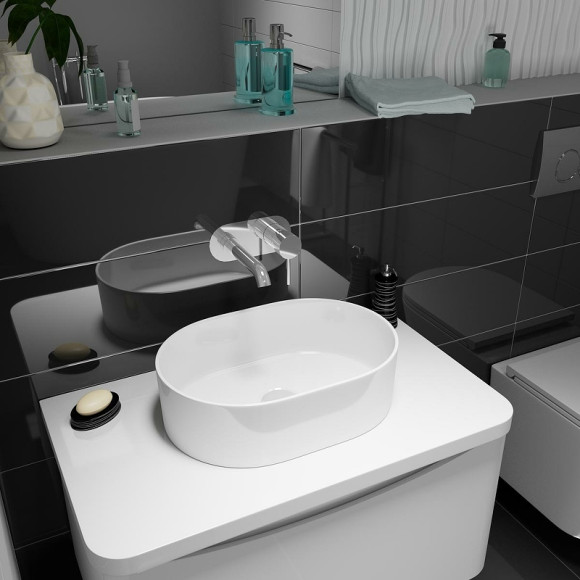 Раковина-чаша Point Виктория 46 PN43062 Белая Раковина-чаша Point Виктория 46 PN43062 Белая