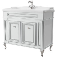 Тумба под раковину Caprigo Fresco 100 10625CH-021.CRM.00.05 Белая матовая