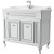Тумба под раковину Caprigo Fresco 100 10625CH-021.CRM.00.05 Белая матовая