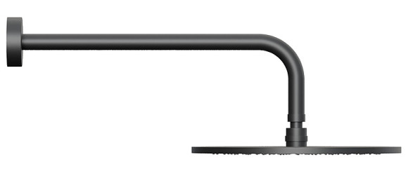 Душевая система Paffoni Light KITLIG015NOKING Черная матовая