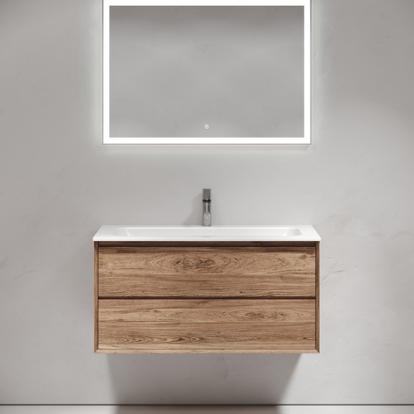 Тумба под раковину Sancos Marmi 2.0 100 MR2.0100ECH подвесная Дуб чарльстон