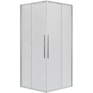 Душевой уголок Niagara Nova 100х100 NG-3624-34 профиль Хром стекло шиншилла