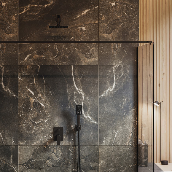 Смеситель для душа Omnires Baretti BA7835BL Черный матовый Смеситель для душа Omnires Baretti BA7835BL Черный матовый