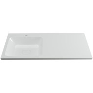 Раковина Orange 120 L ST-120RAL с местом под стиральную машину Белая