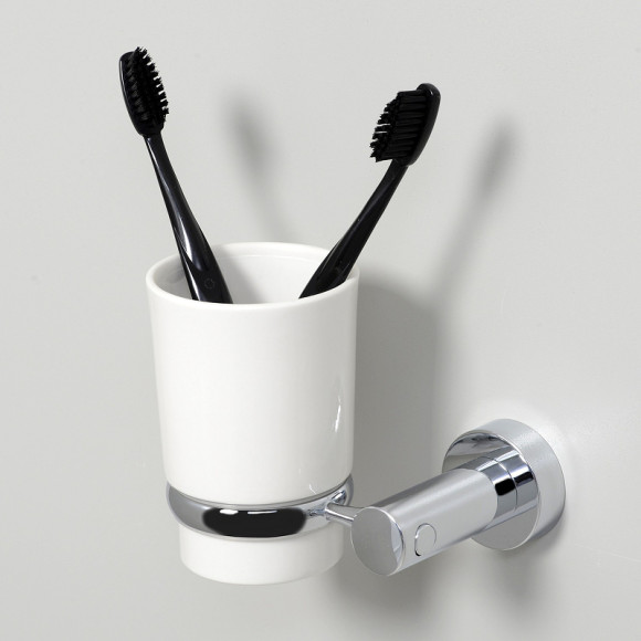 Стакан для зубных щеток WasserKRAFT K-28228 Хром Стакан для зубных щеток WasserKRAFT K-28228 Хром
