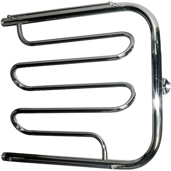 Водяной полотенцесушитель Ника Econ ПМ2 60x90 с полкой Хром