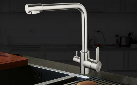 Смеситель для кухни Gappo G4399-1 Нержавеющая сталь