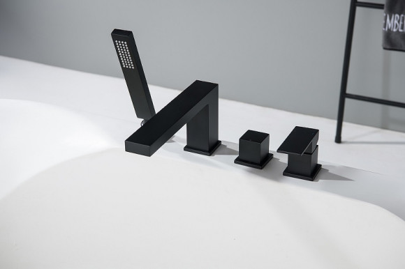 Смеситель на борт ванны Timo Selene 2130/03Y Черный Смеситель на борт ванны Timo Selene 2130/03Y Черный