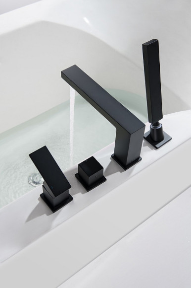 Смеситель на борт ванны Timo Selene 2130/03Y Черный Смеситель на борт ванны Timo Selene 2130/03Y Черный