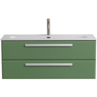 Тумба под раковину Cezares Eco-Cer-N 120 ECO-CER-N-1200-2C-SO-PS-P подвесная Фисташковый Софт без ручек