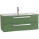 Тумба под раковину Cezares Eco-Cer-N 120 ECO-CER-N-1200-2C-SO-PS-P подвесная Фисташковый Софт без ручек