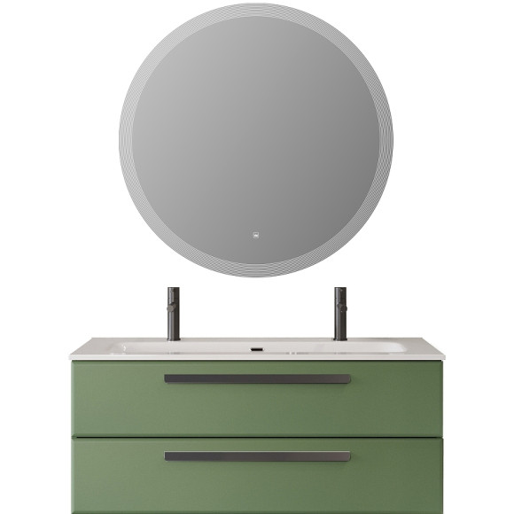 Тумба под раковину Cezares Eco-Cer-N 120 ECO-CER-N-1200-2C-SO-PS-P подвесная Фисташковый Софт без ручек