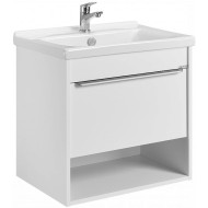 Тумба под раковину Aquaton Хоуп 60 1A287201HP2B0 подвесная Белая матовая