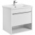 Тумба под раковину Aquaton Хоуп 60 1A287201HP2B0 подвесная Белая матовая