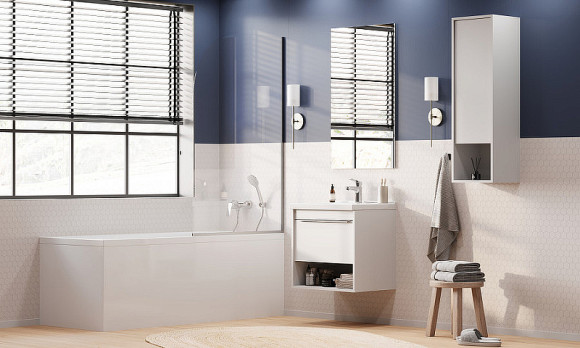 Тумба под раковину Aquaton Хоуп 60 1A287201HP2B0 подвесная Белая матовая