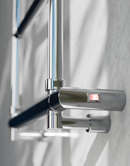 Электрический полотенцесушитель Margaroli Sereno 582-4 BOX 5823204CRNB Хром