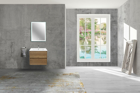 Тумба под раковину Vincea Gio 60 VMC-2G600TO подвесная T.Oak Тумба под раковину Vincea Gio 60 VMC-2G600TO подвесная T.Oak