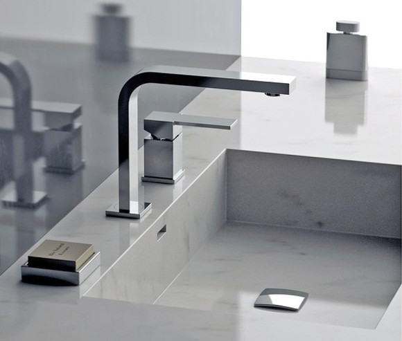 Смеситель для раковины Remer Qubica Q57 Хром Смеситель для раковины Remer Qubica Q57 Хром