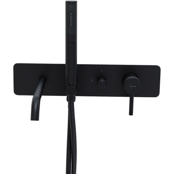 Смеситель для ванны Allen Brau Priority 5.31A05-31 Черный матовый Смеситель для ванны Allen Brau Priority 5.31A05-31 Черный матовый