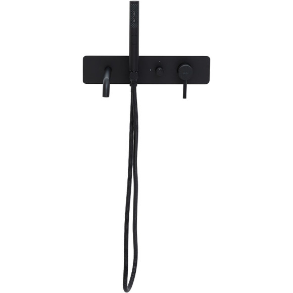 Смеситель для ванны Allen Brau Priority 5.31A05-31 Черный матовый Смеситель для ванны Allen Brau Priority 5.31A05-31 Черный матовый