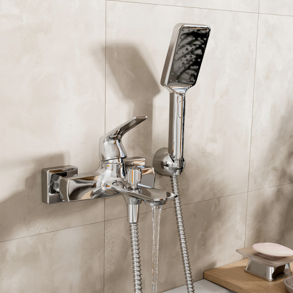 Смеситель для ванны WasserKRAFT Neime 1901 Хром Смеситель для ванны WasserKRAFT Neime 1901 Хром