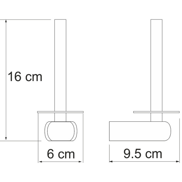Держатель запасного рулона WasserKRAFT Berkel K-6897 Хром Держатель запасного рулона WasserKRAFT Berkel K-6897 Хром
