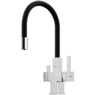 Смеситель для кухни Sancos Arno SC4005CH Хром Черный