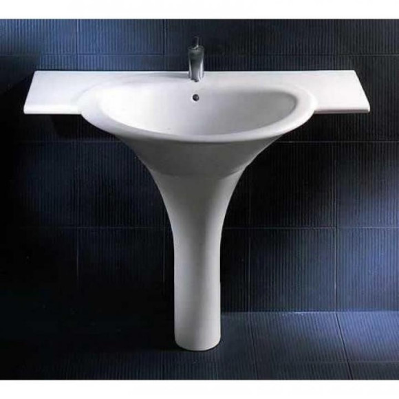 Раковина Hatria Sculture 110 YR38 Белая Раковина Hatria Sculture 110 YR38 Белая