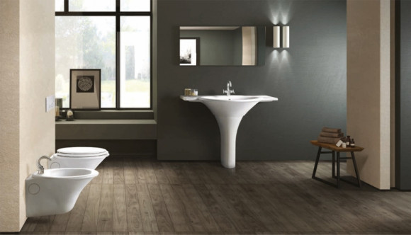 Раковина Hatria Sculture 110 YR38 Белая Раковина Hatria Sculture 110 YR38 Белая