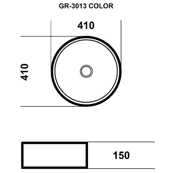 Раковина-чаша Grossman 40 GR-3013OLM Светло-зеленая матовая Раковина-чаша Grossman 40 GR-3013OLM Светло-зеленая матовая