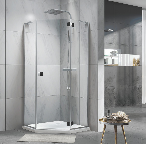 Душевой уголок Koller Pool Neon 90X90 N90PСB профиль Хром стекло прозрачное Душевой уголок Koller Pool Neon 90X90 N90PСB профиль Хром стекло прозрачное