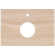 Столешница под раковину Kerama Marazzi Canaletto Риальто 70 CN70.SG560420R Бежевая матовая