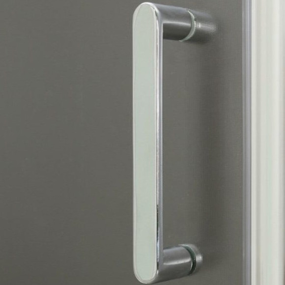 Душевой уголок BelBagno Uno 100х100 UNO-195-A-2-100-C-Cr профиль Хром стекло прозрачное