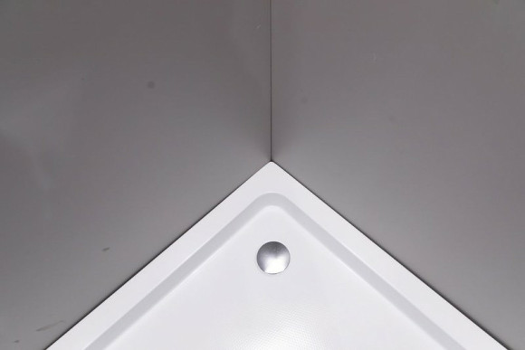 Душевой уголок Esbano ESR-7170B 100x100 ESUGR7170B профиль Черный матовый стекло прозрачное