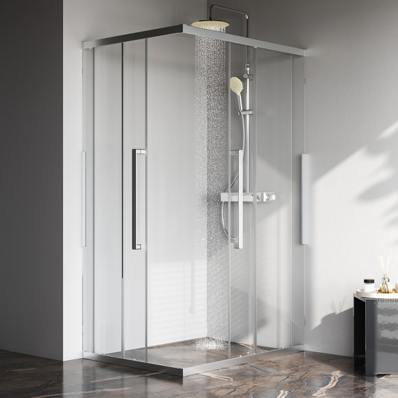 Душевой уголок AM.PM Func 120x90 W84G-403-12090-MТ профиль Хром матовый стекло прозрачное Душевой уголок AM.PM Func 120x90 W84G-403-12090-MТ профиль Хром матовый стекло прозрачное