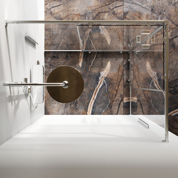 Душевой уголок AM.PM Func 120x90 W84G-403-12090-MТ профиль Хром матовый стекло прозрачное Душевой уголок AM.PM Func 120x90 W84G-403-12090-MТ профиль Хром матовый стекло прозрачное