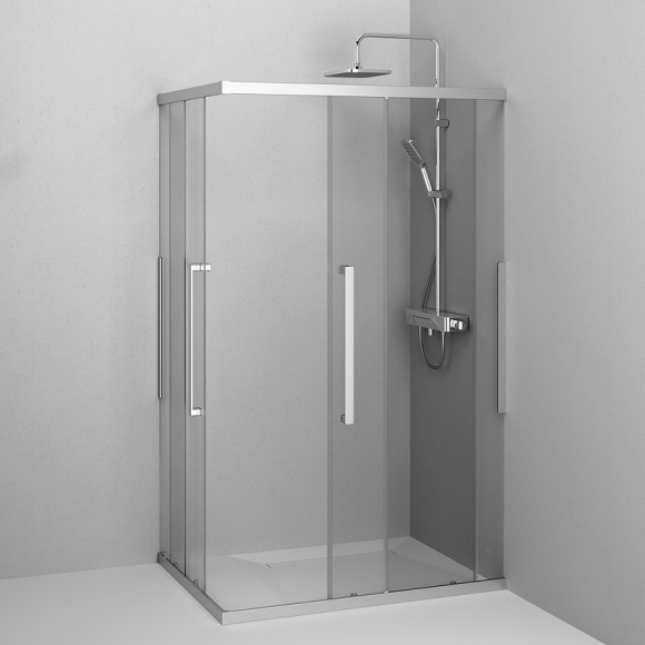 Душевой уголок AM.PM Func 120x90 W84G-403-12090-MТ профиль Хром матовый стекло прозрачное Душевой уголок AM.PM Func 120x90 W84G-403-12090-MТ профиль Хром матовый стекло прозрачное