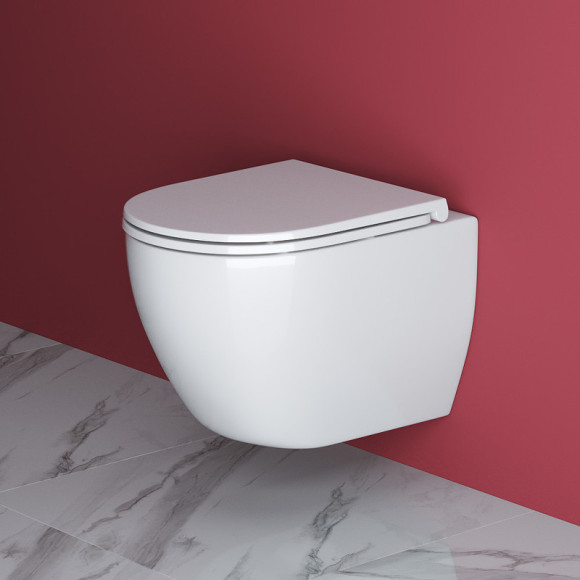 Унитаз Cezares Stylus-Tor CZR-6601-TH-TOR/CZR-870-SC подвесной с сиденьем Микролифт Унитаз Cezares Stylus-Tor CZR-6601-TH-TOR/CZR-870-SC подвесной с сиденьем Микролифт