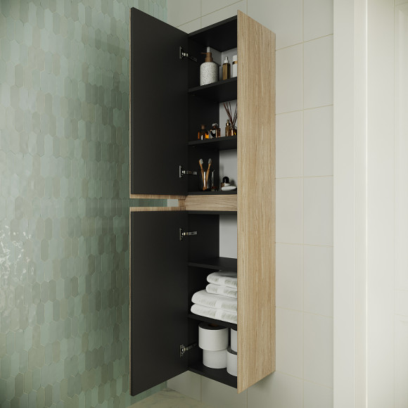 Шкаф пенал Sancos Cento 35 PCN35KE подвесной Карпатская ель Шкаф пенал Sancos Cento 35 PCN35KE подвесной Карпатская ель